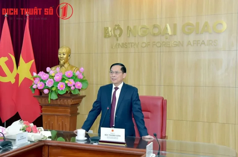 Cục Lãnh sự Bộ Ngoại giao về công tác lãnh sự