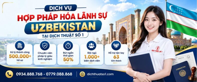 Hợp pháp hóa lãnh sự Uzbekistan