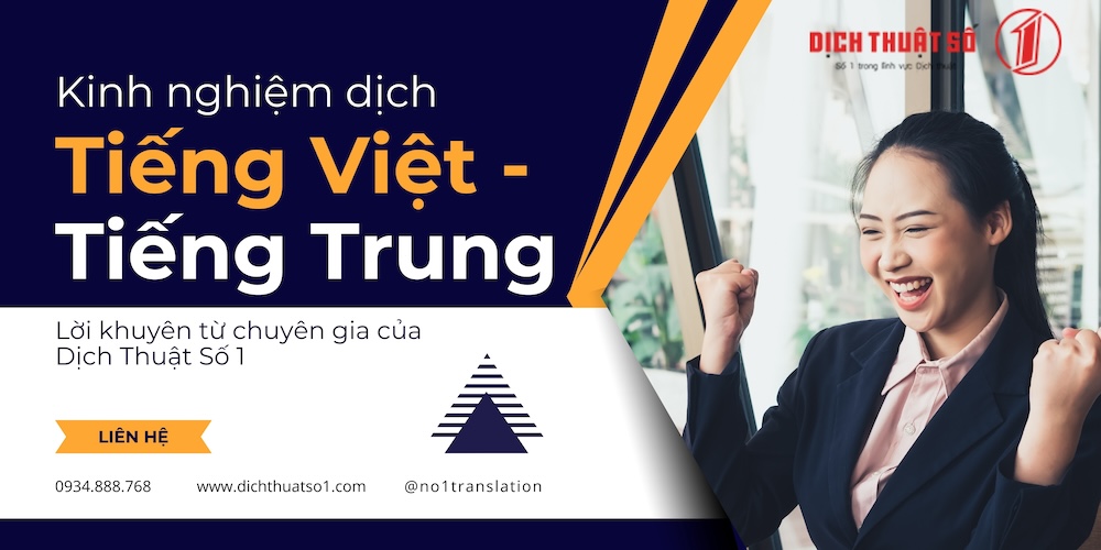 Kinh nghiệm dịch tiếng Việt sang tiếng Trung