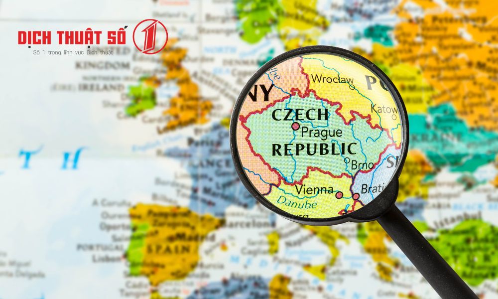 đất nước và ngôn ngữ cộng hòa séc