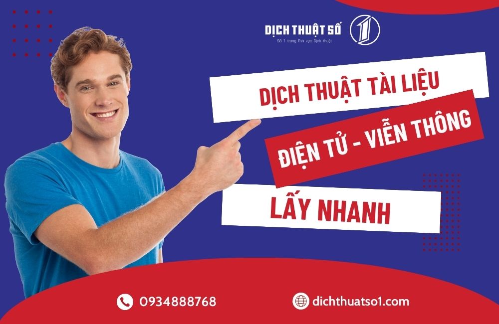dịch thuật ngành điện tử viễn thông