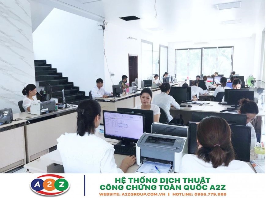 công ty dịch thuật a2z tại Vũng Tàu