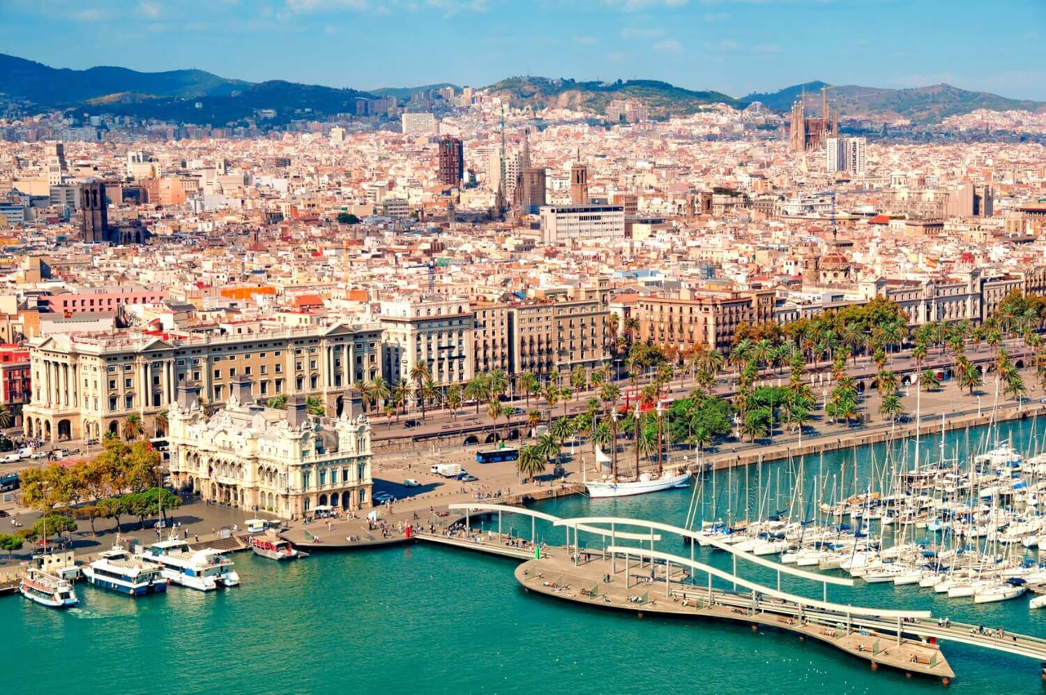 ve dep diu dang cua thanh pho barcelona